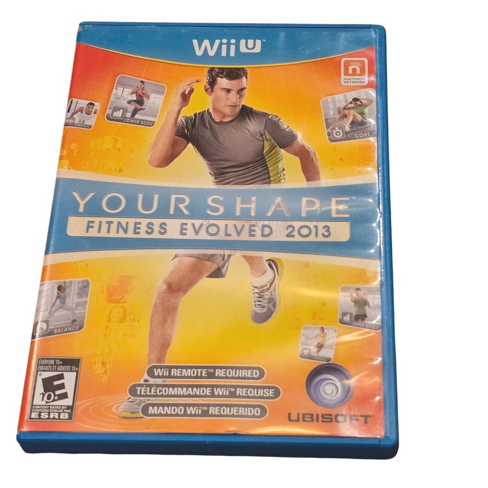 Your Shape Fitness Evolved Nintendo Wii U Ubisoft Exercise Game Complete